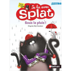 Je lis avec Splat : Sous la pluie (Jeunesse)
