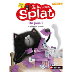 ISBN On joue ? Je lis avec Splat - niveau 1 : Le livre de Rob Scotton, Rob Scotton