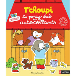 ISBN T'choupi Le Poney-club en autocollants : Le livre de Thierry Courtin