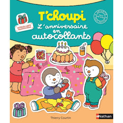 ISBN T'choupi L'anniversaire en autocollants : Le livre de Thierry Courtin
