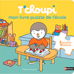 ISBN Mon livre puzzle de l'école : Le livre de Thierry Courtin, 10 pages
