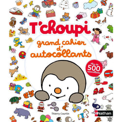 ISBN T'choupi Grand cahier d'autocollants : Le livre de Thierry Courtin