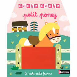 ISBN Cache-cache petit poney : Le livre de Mélisande Luthringer, 8 pages