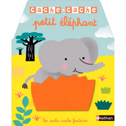 ISBN Cache-cache petit éléphant : Le livre de Mélisande Luthringer, 8 pages