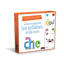 ISBN Coffret Je joue et j'apprends les syllabes et les mots - La méthode Cécile Zamorano : Le livre de Cécile Zamorano, Pepillo