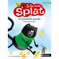 Je lis avec Splat niveau 2 : Splat et le poussin perdu (Jeunesse)