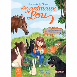 ISBN Mon année de CP avec les animaux de Lou : Le livre de Mymi Doinet, Mélanie Allag, 160 pages