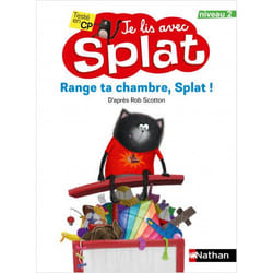 Je lis avec Splat niveau 2 Range ta chambre, Splat ! (Jeunesse)