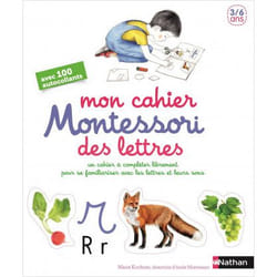Mon cahier Montessori des lettres (Broché)