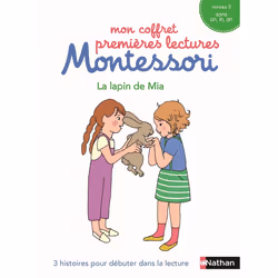 ISBN Le lapin de mia - Mon coffret premières lectures Montessori : Le livre de Chantal Bouvÿ, Sabine Hofmann, Amandine Meyer, ...