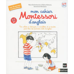 Mon cahier Montessori d'anglais 6/9 ans (Broché)