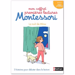 ISBN Mon coffret premières lectures Montessori - La nuit de Mina - niveau 1 : Le livre de Chantal Bouvÿ, Sabine Hofmann, Aman ...