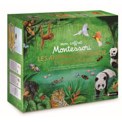 ISBN Coffret Montessori: Les animaux du monde et leurs milieux : Le livre de MH Place, Roberta Rocchi