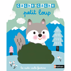 ISBN Cache-Cache petit loup : Le livre de Mélisande Luthringer, 4 pages