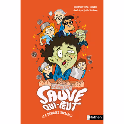 ISBN Le village sauve qui peut T3 : Les derniers barbares : Le livre de Chrysostome Gourio, Joëlle Dreidemy, Roman, 128 pages