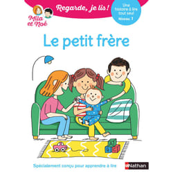 ISBN Regarde je lis ! Une histoire à lire tout seul - Le petit frère Niv 1 : Le livre de Éric Battut, Marion Piffaretti