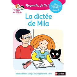 ISBN Regarde je lis ! Une histoire à lire tout seul - La dictée de Mila Niv1 : Le livre de Éric Battut, Nathalie Desforges