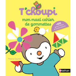 ISBN Mon maxi cahier de gommettes T'choupi : Le livre de Thierry Courtin