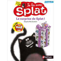 ISBN Je lis avec Splat: La surprise de Splat ! Niveau 3 : Le livre de Rob Scotton, Rob Scotton