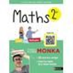 Livre de Maths 2de - Nathan - Yvan & Florie Monka - Cours et Exercices - Guide Vidéo - Progressif
