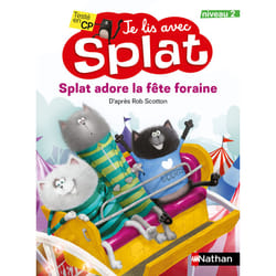 ISBN Je lis avec Splat : Splat adore la fête foraine - Niveau 2 : Le livre de Rob Scotton, Amy Hsu Lin