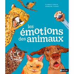 ISBN Les émotions des animaux : Le livre de Florence Pinaud, Amandine Thomas, 56 pages