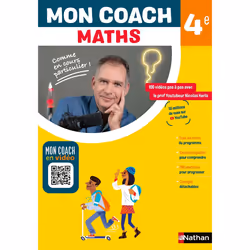 ISBN Mon coach Maths 4e : Le livre de Solenne Bescond, Raphaël Denis, Nicolas Herla, Olivier Révil, Éducatif, 96 pages