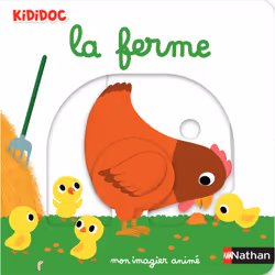 ISBN Mon imagier animé la ferme : Le livre de Nathalie Choux, 10 pages