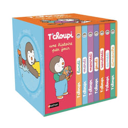 ISBN Ma petite bibliothèque - T'choupi une histoire par jour : Le livre de Thierry Courtin