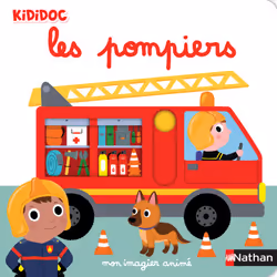 ISBN Mon imagier animé les pompiers : Le livre de Nathalie Choux, 10 pages