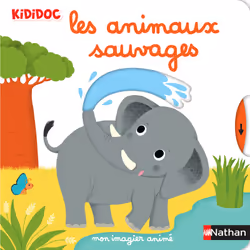 ISBN Mon imagier animé les animaux sauvages : Le livre de Nathalie Choux, 10 pages
