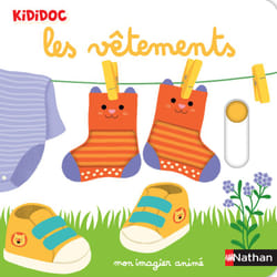 ISBN Mon imagier animé les vêtements : Le livre de Nathalie Choux
