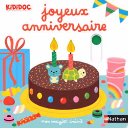 ISBN Mon imagier animé joyeux anniversaire : Le livre de Nathalie Choux, 10 pages