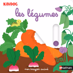 ISBN Mon imagier animé les légumes : Le livre de Nathalie Choux, 10 pages