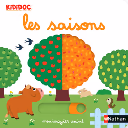 ISBN Mon imagier animé les saisons : Le livre de Nathalie Choux, 10 pages