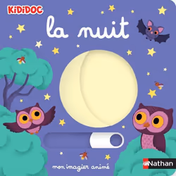 ISBN Mon imagier animé la nuit : Le livre de Nathalie Choux, 10 pages
