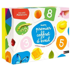 Coffret déveil Montessori - Nathan - Activités sensorielles - Dès 18 mois - Jeux éducatifs