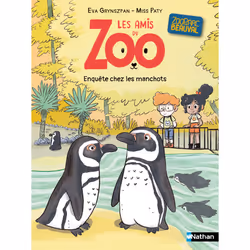ISBN Les amis du zoo Beauval - Enquête chez les manchots : Le livre de Eva Grynszpan, Miss Paty, 32 pages