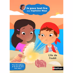 ISBN Je peux tout lire avec Capitaine Maya - L'île de l'oubli : Le livre de Jeanne Boyer, Solenne &amp; Thomas, 40 pages