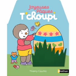 ISBN Joyeuses Pâques T'choupi : Le livre de Thierry Courtin, 10 pages