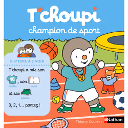 ISBN T'choupi champion de sport : Le livre de Thierry Courtin, 32 pages