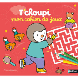 ISBN T'choupi mon cahier de jeux : Le livre de Thierry Courtin