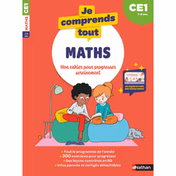 ISBN Je comprends tout - Mathématiques CE1 : Le livre de Véronique Calle, Deborah Pinto, Yannick Thomé, Éducatif, 72 pages