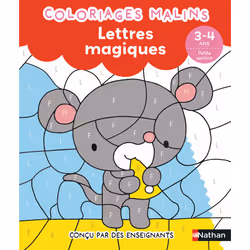 ISBN Lettres magiques PS - Coloriages malins : Le livre de Stéphanie Grison, Julie Camel, Éducatif, 24 pages