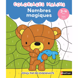 ISBN Nombres magiques PS - Coloriages malins : Le livre de Catherine Serres, Julie Camel, Éducatif, 24 pages