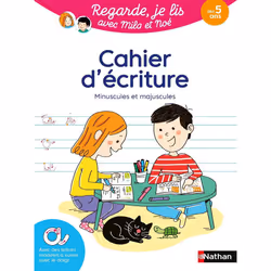 ISBN Cahier d'écriture Minuscules et majuscules - Regarde je lis avec Mila et Noé ! dès 5 ans : Le livre de Éric Battut, Mary ...