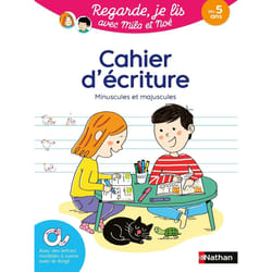 ISBN Cahier d'écriture Minuscules et majuscules - Regarde je lis avec Mila et Noé ! dès 5 ans : Le livre de Éric Battut, Mary Gribouille