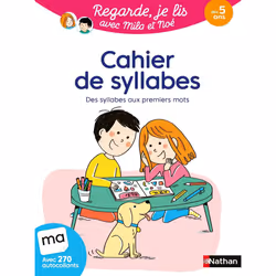 ISBN Cahier de syllabes - Regarde, je lis ! : Le livre de Éric Battut, Mary Gribouille, Éducatif, 32 pages