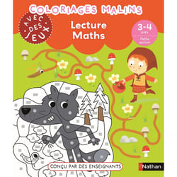 ISBN Coloriages malins avec des jeux - Lecture Maths 3-4 ans PS : Le livre de Bénédicte Colin, Christelle Chambon, Mariana Vidal, Christine Ponchon
