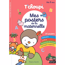 ISBN T'choupi - Mes posters de la maternelle : Le livre de Thierry Courtin, Éducatif, 40 pages